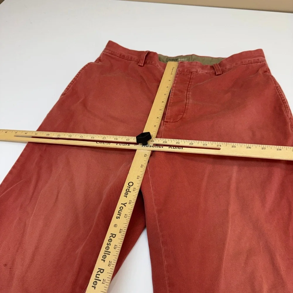 J Crew Pants Mens 34x30 Red Orange Chino Relaxed Fit Preppy Gorpcore Hong Kong